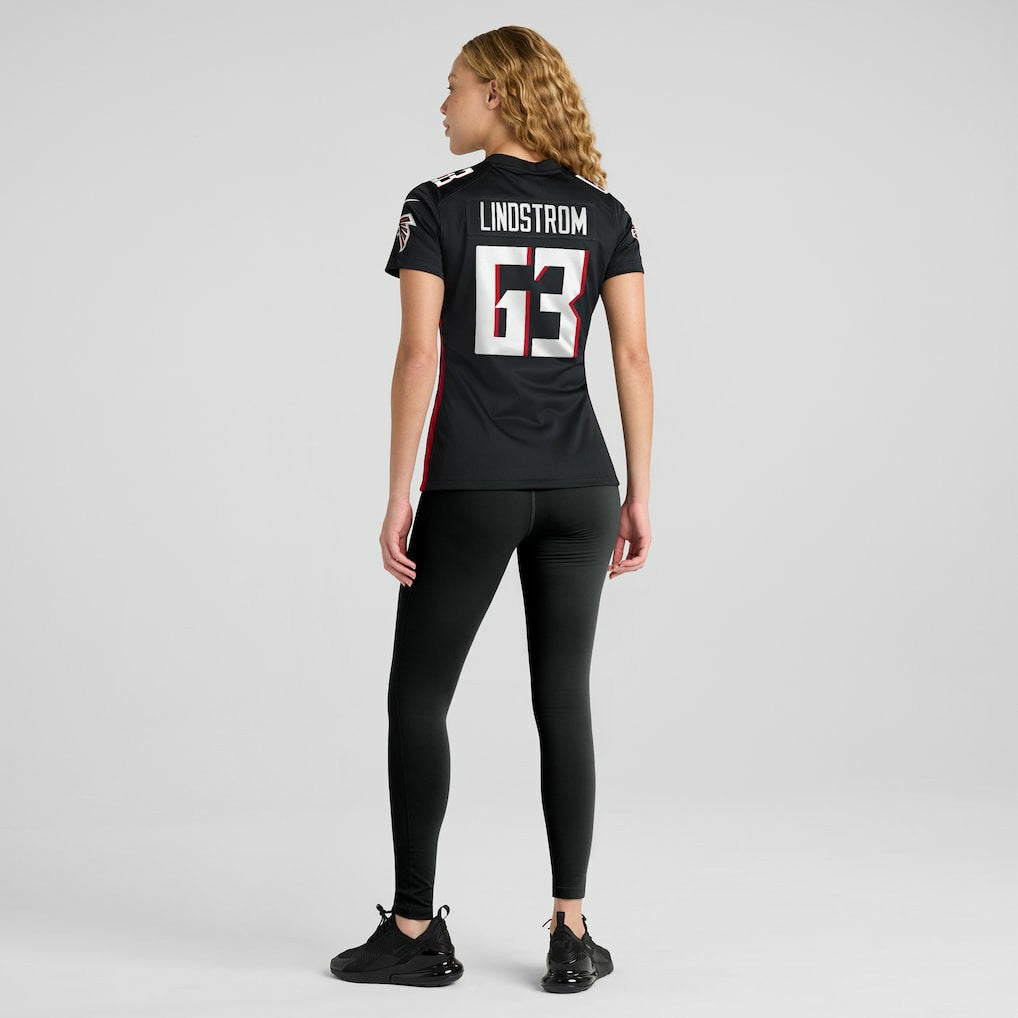 Nike Chris Lindstrom Atlanta Falcons Women's Game Jersey Black