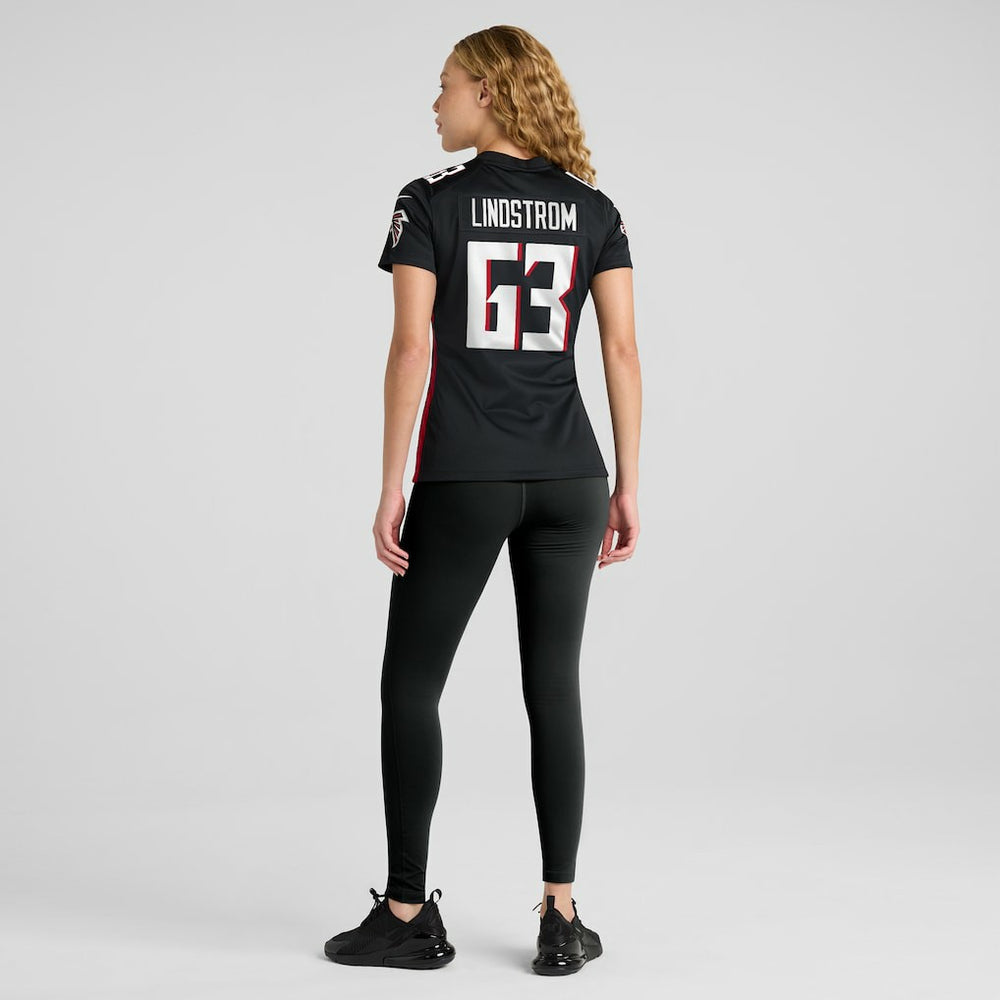 Nike Chris Lindstrom Atlanta Falcons Women's Game Jersey Black