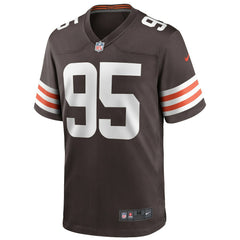 Nike Myles Garrett Cleveland Browns Player Game Jersey Brown