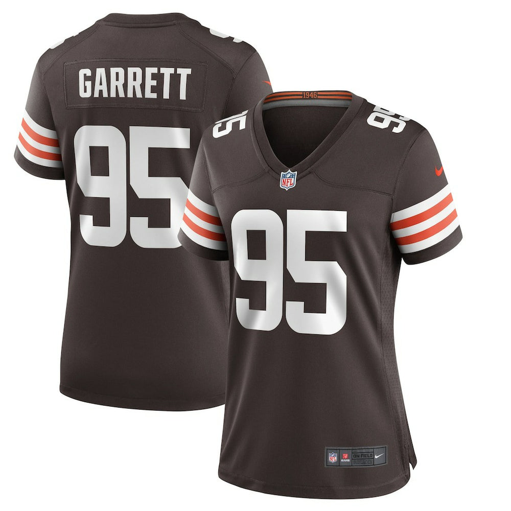 Nike Myles Garrett Cleveland Browns Women's Player Game Jersey Brown