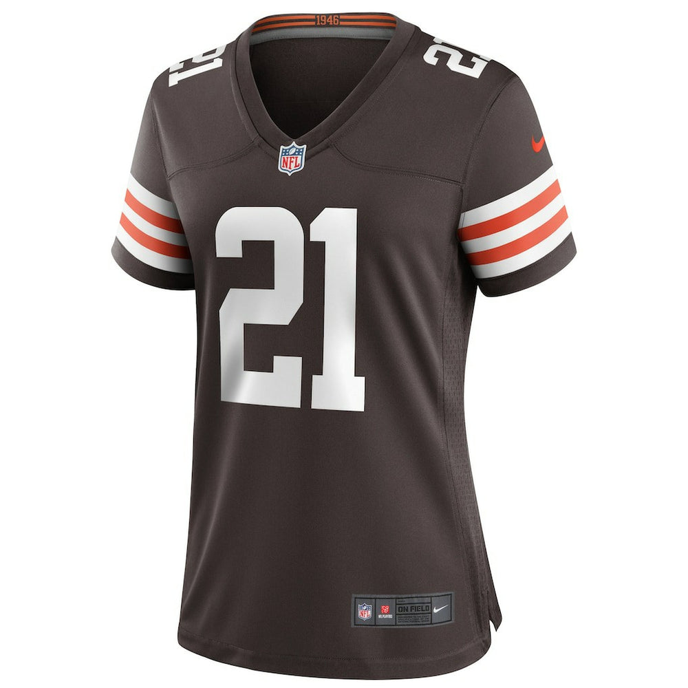 Nike Denzel Ward Cleveland Browns Women's Player Game Jersey Brown