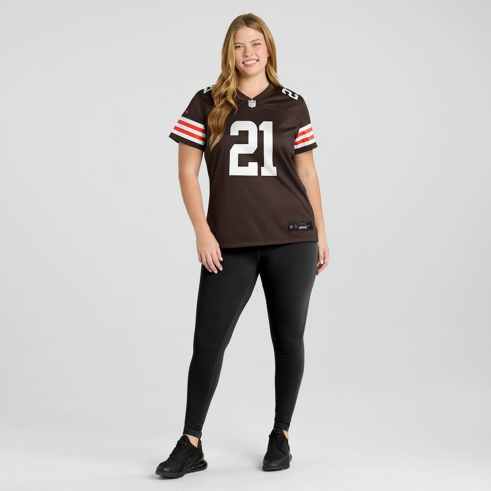 Nike Denzel Ward Cleveland Browns Women's Player Game Jersey Brown