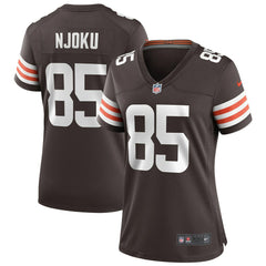 Nike David Njoku Cleveland Browns Women's Player Game Jersey Brown