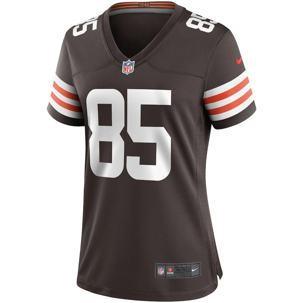 Nike David Njoku Cleveland Browns Women's Player Game Jersey Brown