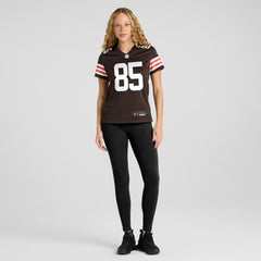 Nike David Njoku Cleveland Browns Women's Player Game Jersey Brown