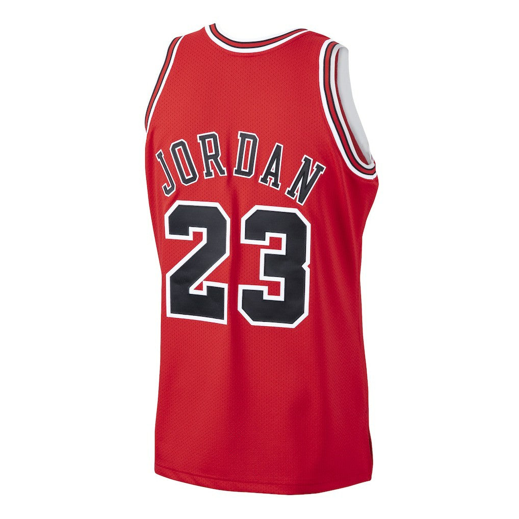 Michael Jordan Chicago Bulls 1997/98 Hardwood Classics Authentic Jersey for sale Scarlet | Mitchell & Ness discount