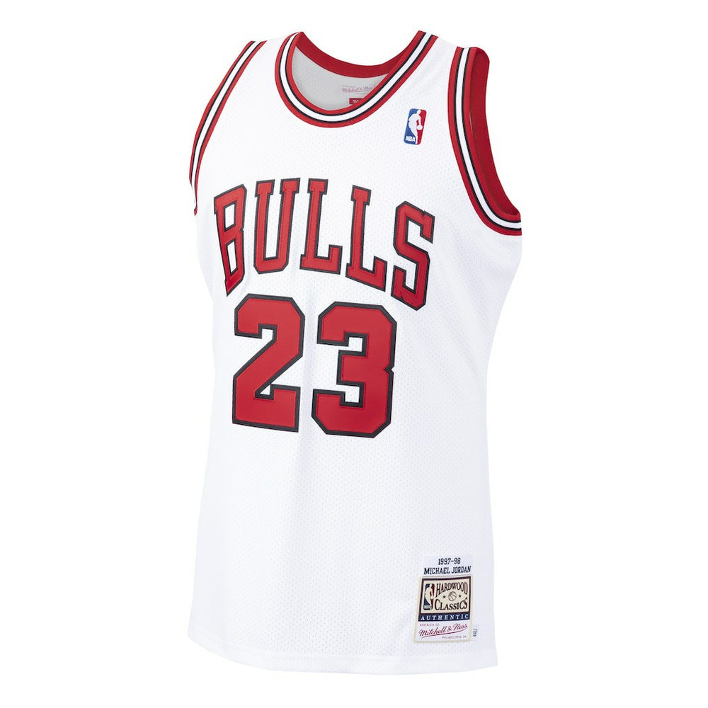 Michael Jordan Chicago Bulls 1997/98 Hardwood Classics Authentic Jersey for sale White | Mitchell & Ness discount