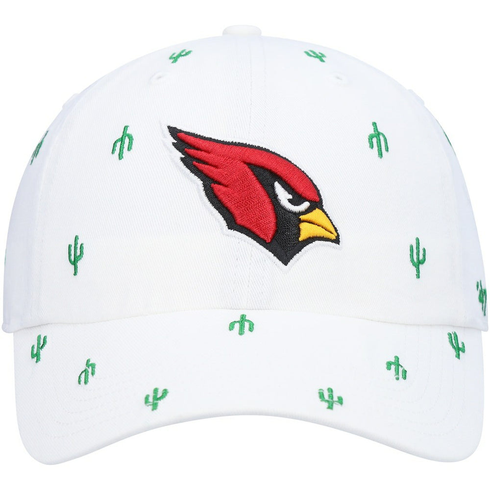 47 brand Arizona Cardinals '47 Women's Confetti Clean Up Adjustable Hat White