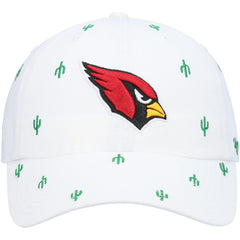 47 brand Arizona Cardinals '47 Women's Confetti Clean Up Adjustable Hat White