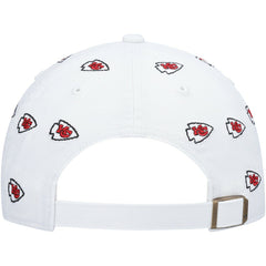 47 brand Kansas City Chiefs '47 Women's Confetti Clean Up Adjustable Hat White