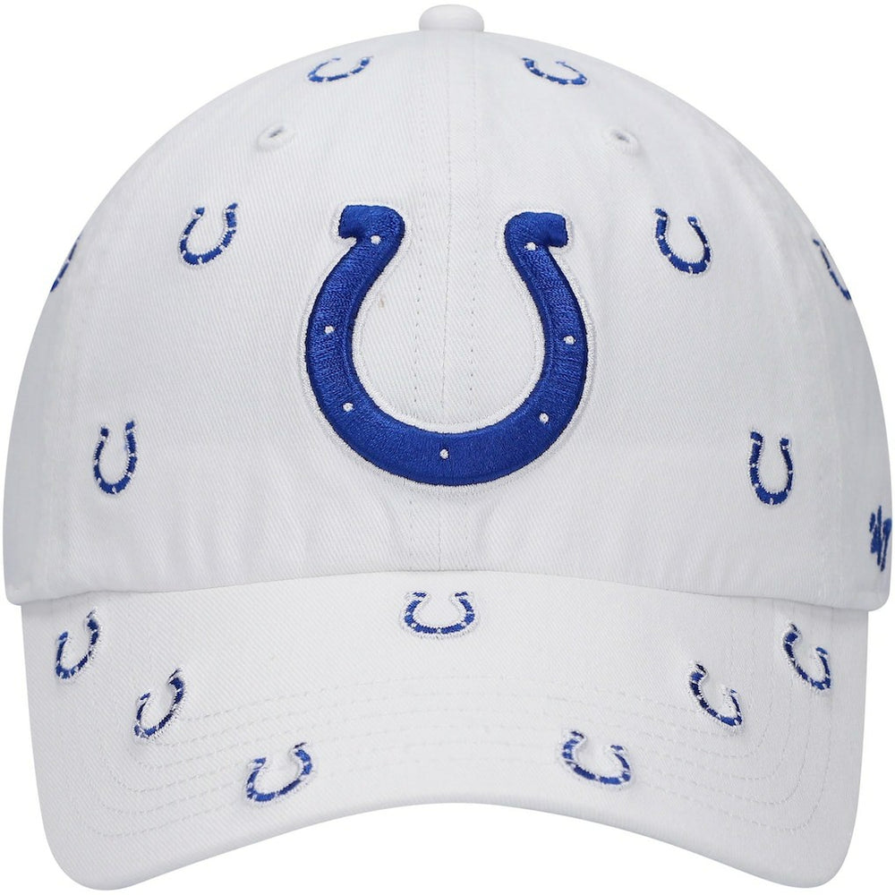 47 brand Indianapolis Colts '47 Women's Confetti Clean Up Adjustable Hat White
