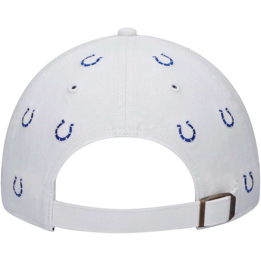 47 brand Indianapolis Colts '47 Women's Confetti Clean Up Adjustable Hat White