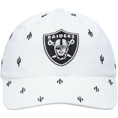 47 brand Las Vegas Raiders '47 Women's Confetti Clean Up Adjustable Hat White