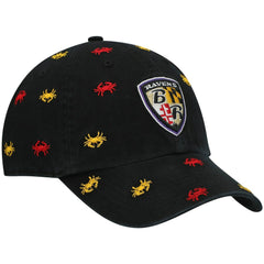 47 brand Baltimore Ravens '47 Women's Confetti Clean Up Adjustable Hat Black