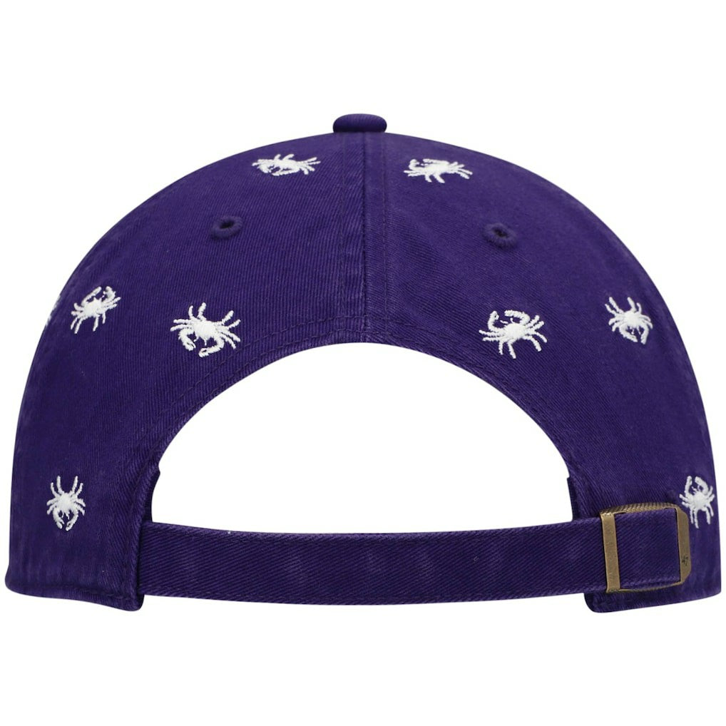 47 brand Baltimore Ravens '47 Women's Confetti Clean Up Adjustable Hat Purple