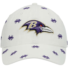 47 brand Baltimore Ravens '47 Women's Confetti Clean Up Adjustable Hat White