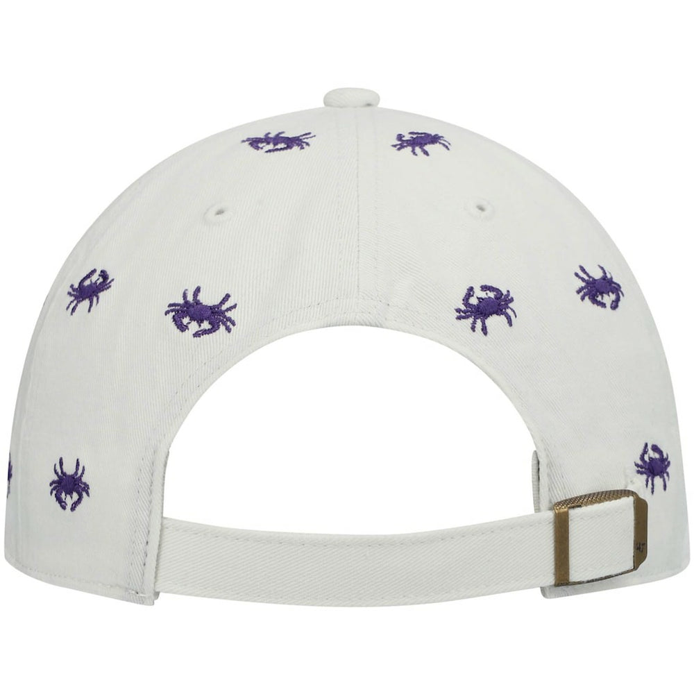 47 brand Baltimore Ravens '47 Women's Confetti Clean Up Adjustable Hat White