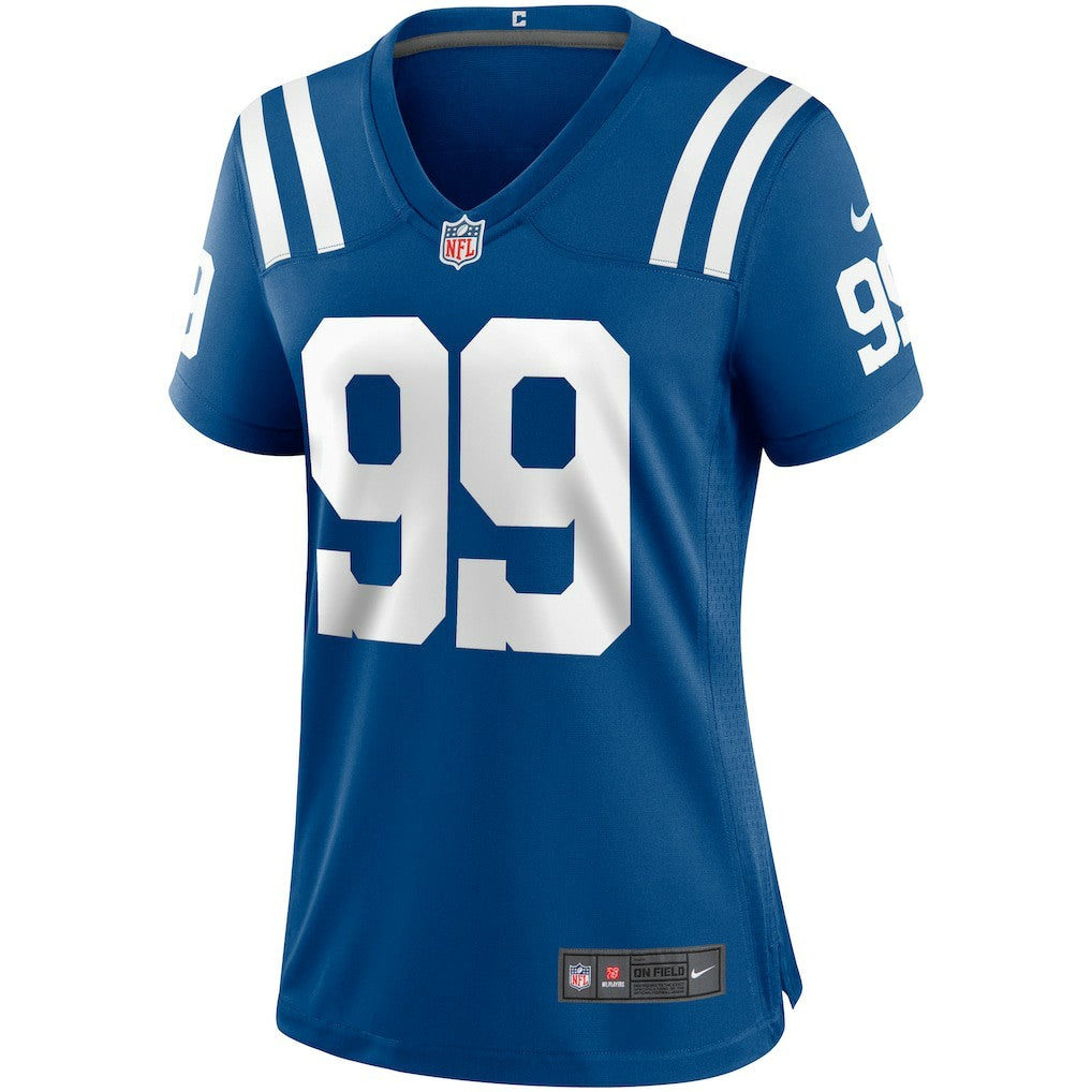 Nike DeForest Buckner Indianapolis Colts Women's Game Player Jersey Royal
