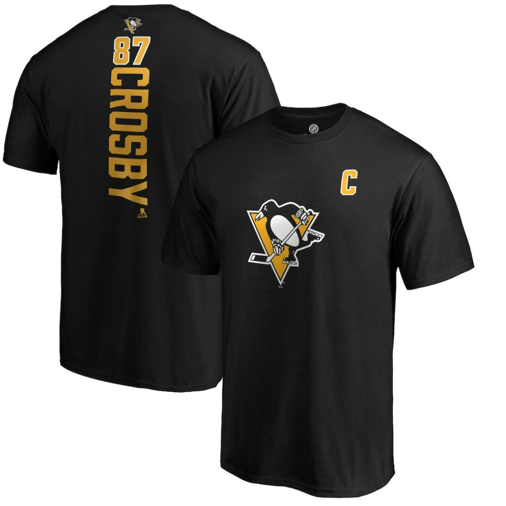 Sidney Crosby Pittsburgh Penguins Playmaker T-Shirt - Black - NHL 3908156