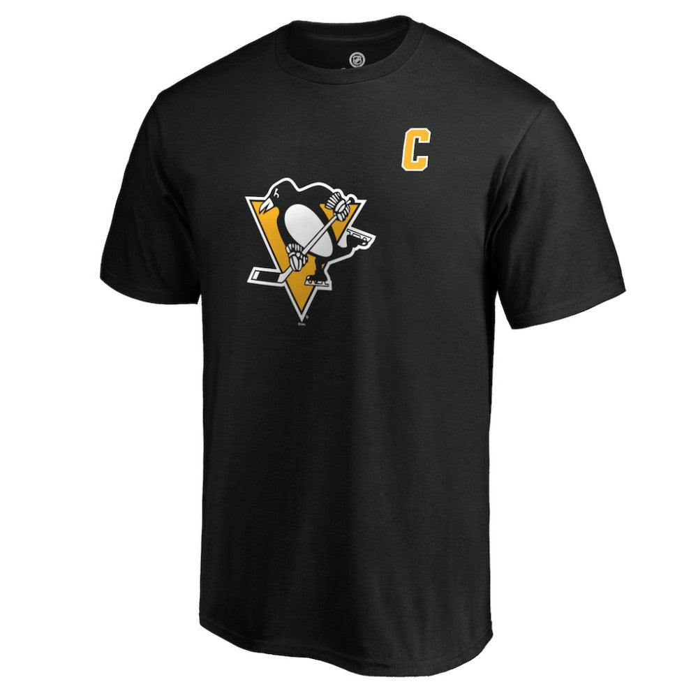 Sidney Crosby Pittsburgh Penguins Playmaker T-Shirt - Black - NHL 3908156