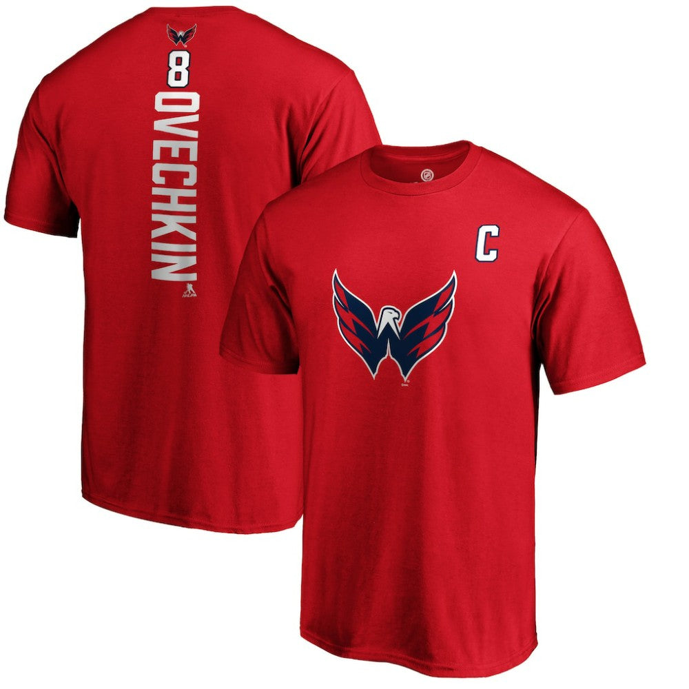 Alexander Ovechkin Washington Capitals Playmaker T-Shirt - Red - NHL 3908174