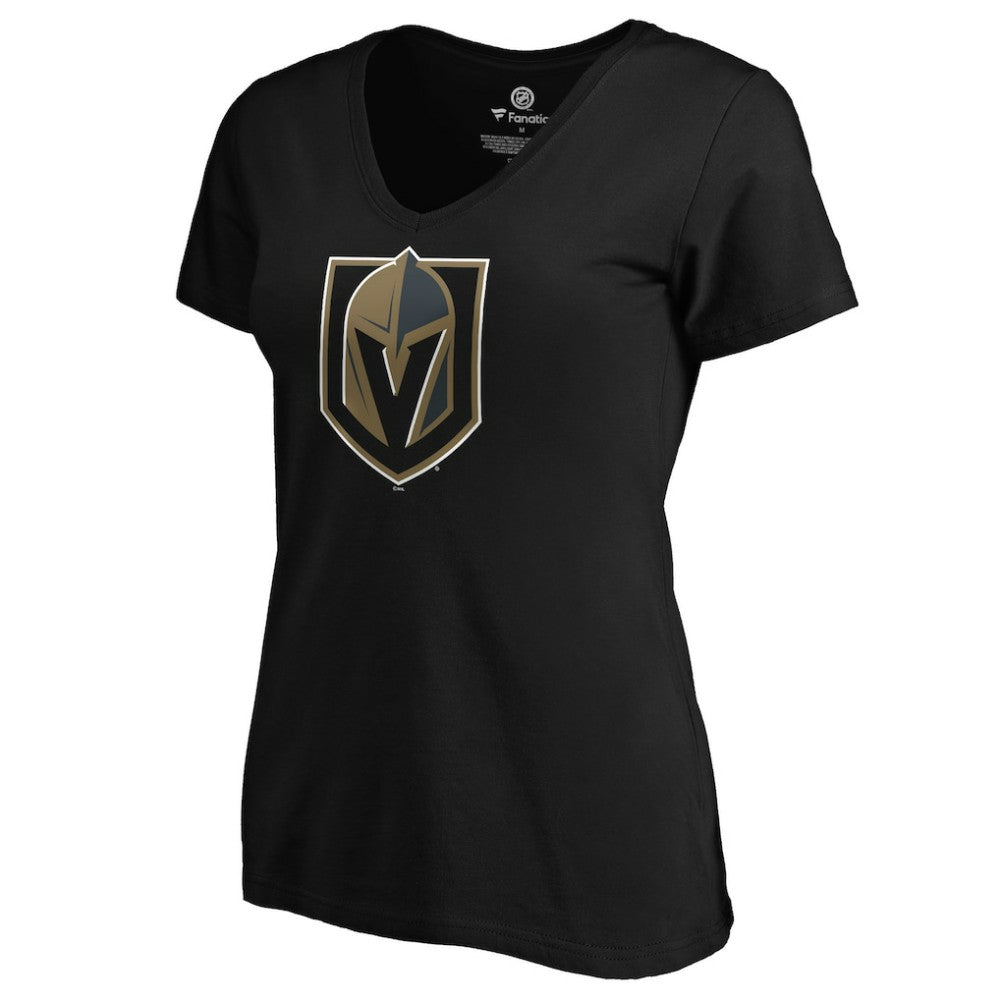 Mark Stone Vegas Golden Knights Women's Playmaker V-Neck T-Shirt - Black - NHL 3908232