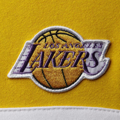 Los Angeles Lakers Head Coach Pullover Hoodie Gold/Black | Mitchell & Ness Lifestyle