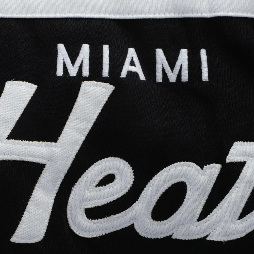 Miami Heat Head Coach Pullover Hoodie Red/Black | Mitchell & Ness Near Me