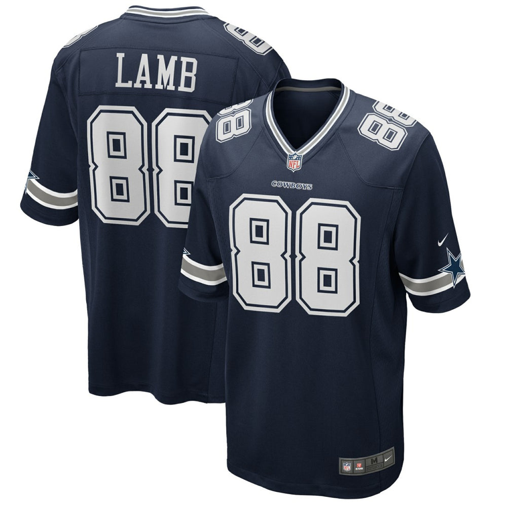 Nike CeeDee Lamb Dallas Cowboys Game Jersey Navy