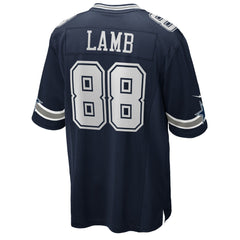 Nike CeeDee Lamb Dallas Cowboys Game Jersey Navy