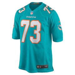 Nike Austin Jackson Miami Dolphins Game Jersey Aqua