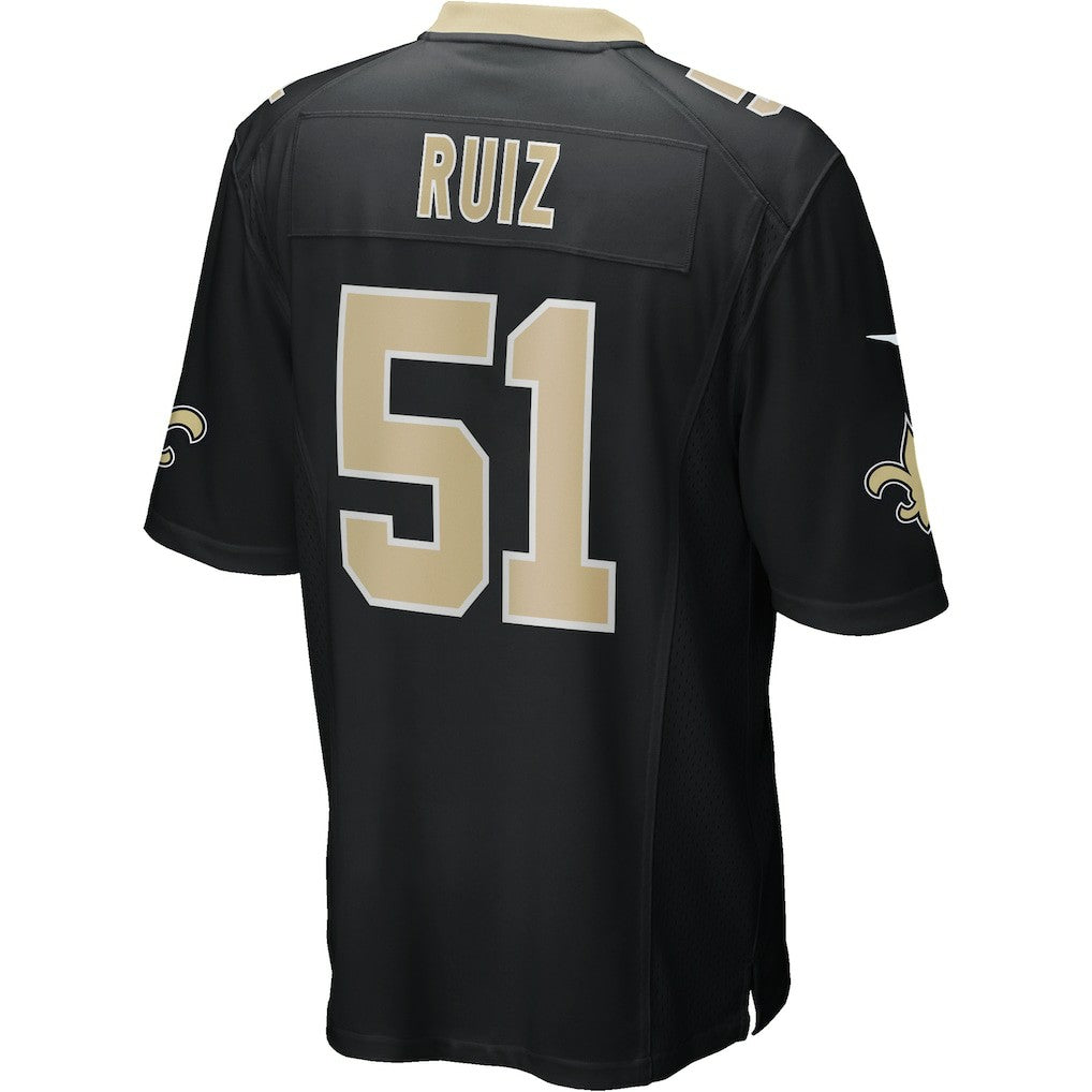 Nike Cesar Ruiz New Orleans Saints Game Jersey Black