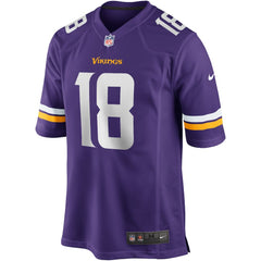 Nike Justin Jefferson Minnesota Vikings Game Jersey Purple