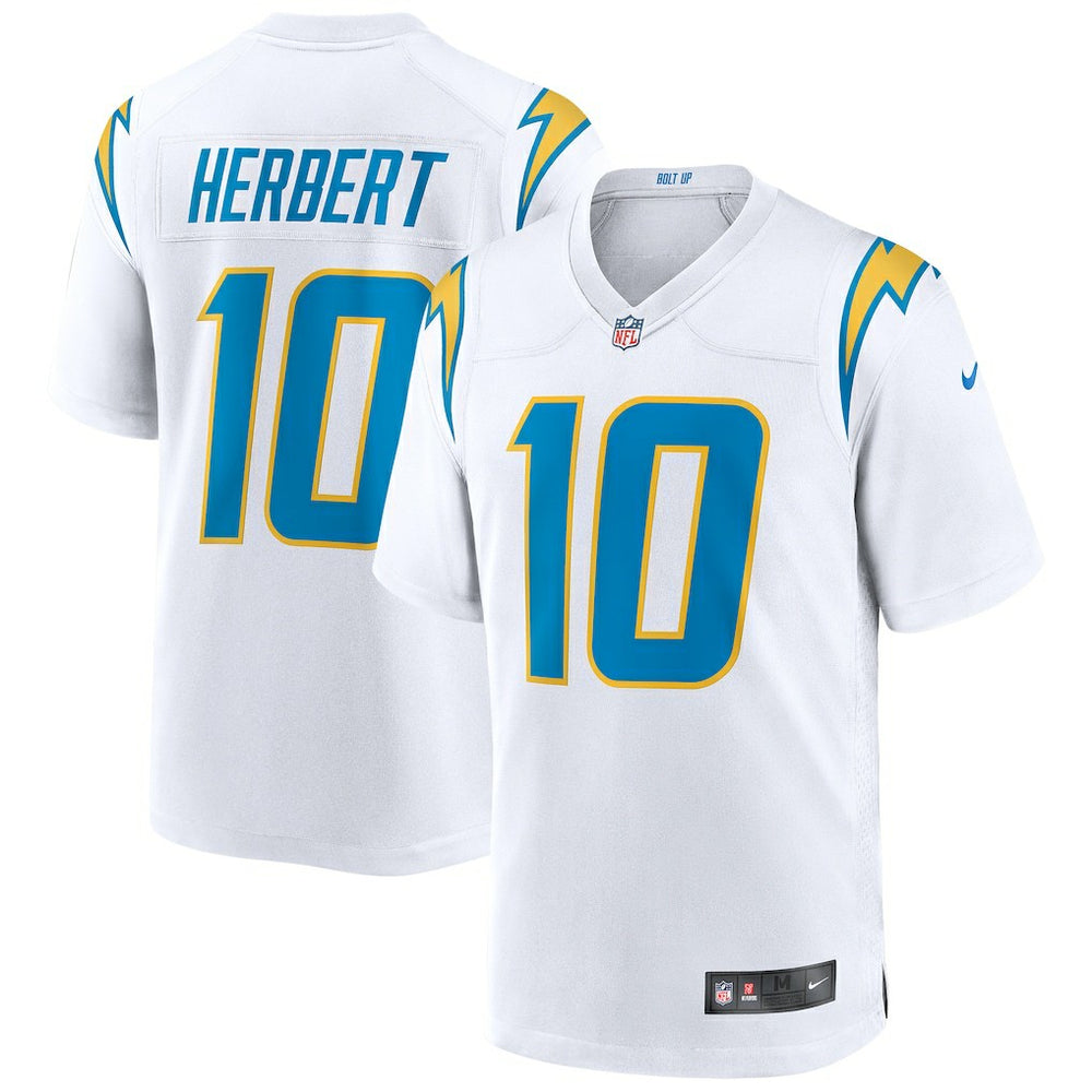 Nike Justin Herbert Los Angeles Chargers Game Jersey White
