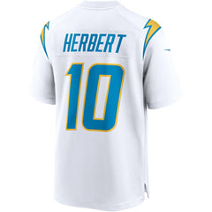 Nike Justin Herbert Los Angeles Chargers Game Jersey White