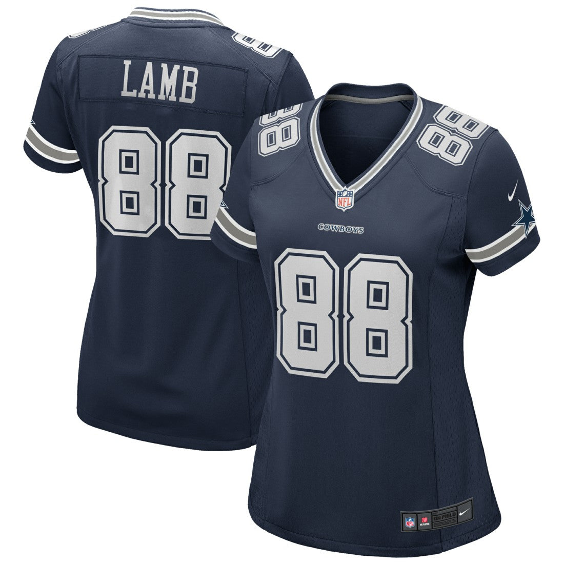 Nike CeeDee Lamb Dallas Cowboys Women's Game Jersey Navy
