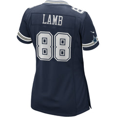 Nike CeeDee Lamb Dallas Cowboys Women's Game Jersey Navy