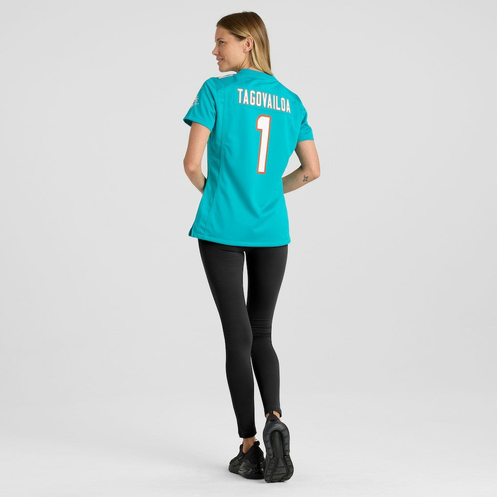 Nike Tua Tagovailoa Miami Dolphins Women's Game Jersey Aqua