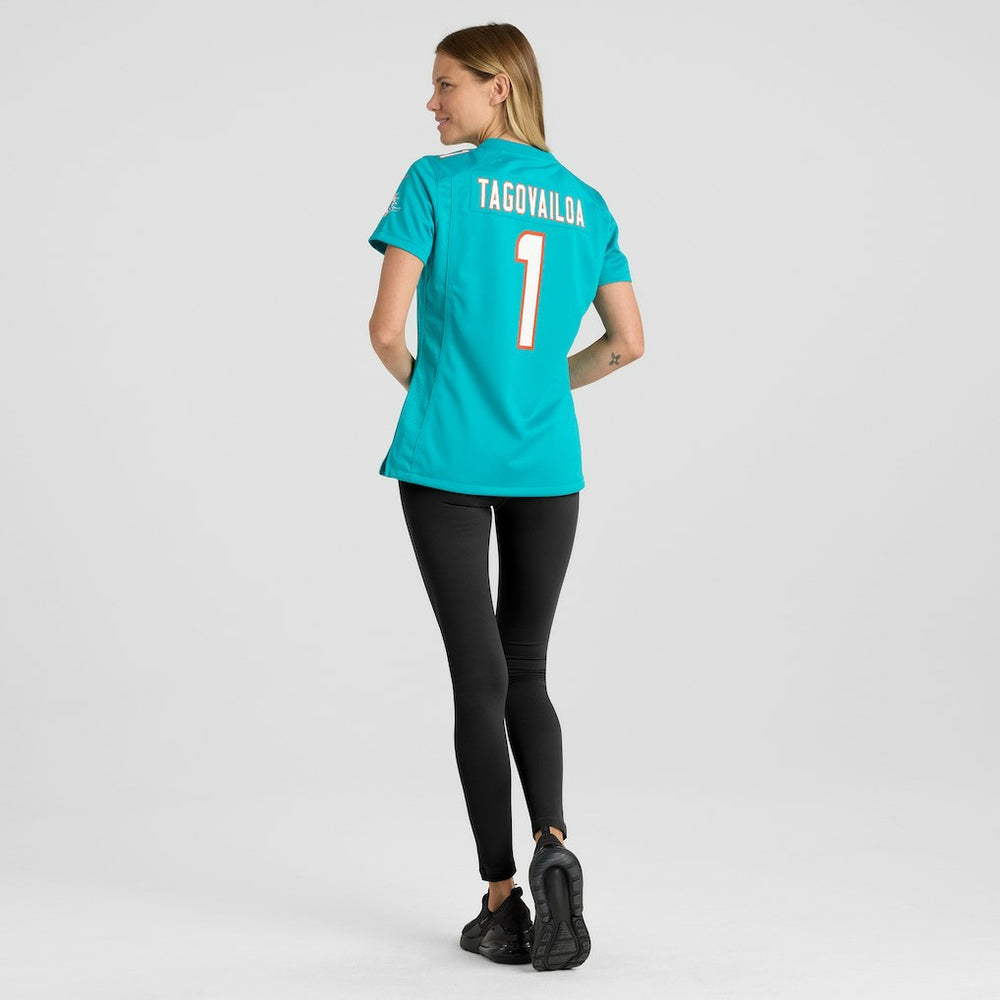 Nike Tua Tagovailoa Miami Dolphins Women's Game Jersey Aqua