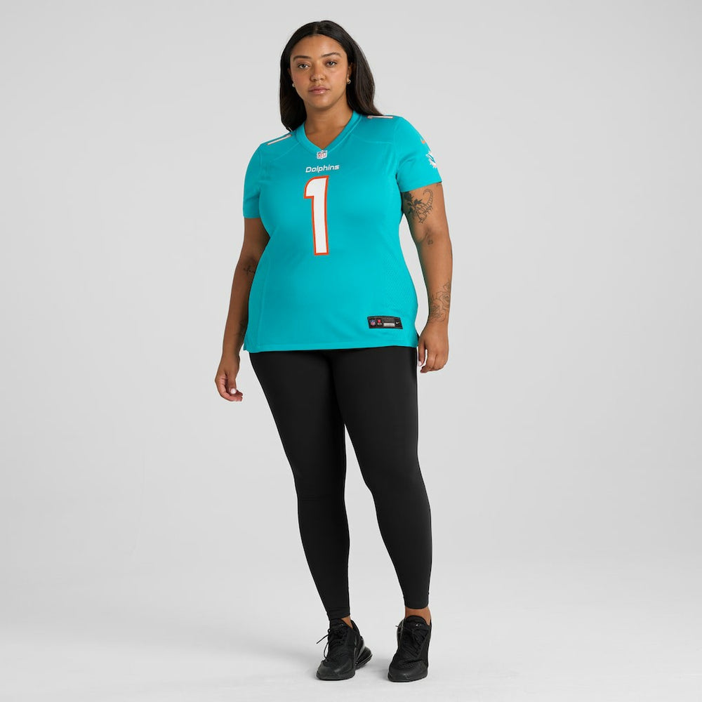 Nike Tua Tagovailoa Miami Dolphins Women's Game Jersey Aqua