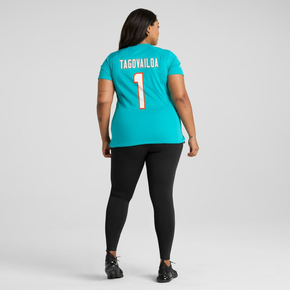 Nike Tua Tagovailoa Miami Dolphins Women's Game Jersey Aqua