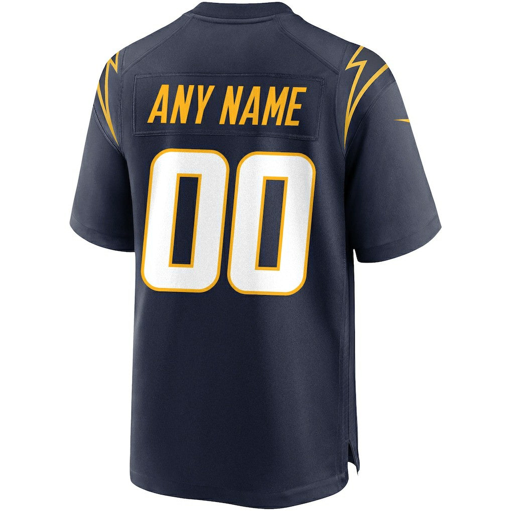 Nike Los Angeles Chargers Alternate Custom Game Jersey Navy