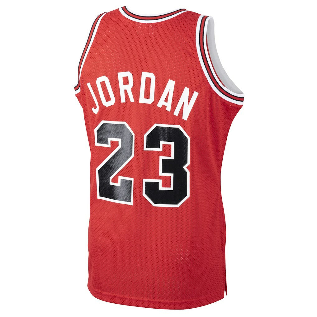Michael Jordan Chicago Bulls 1984/85 Hardwood Classics Rookie Authentic Jersey for sale Red | Mitchell & Ness online