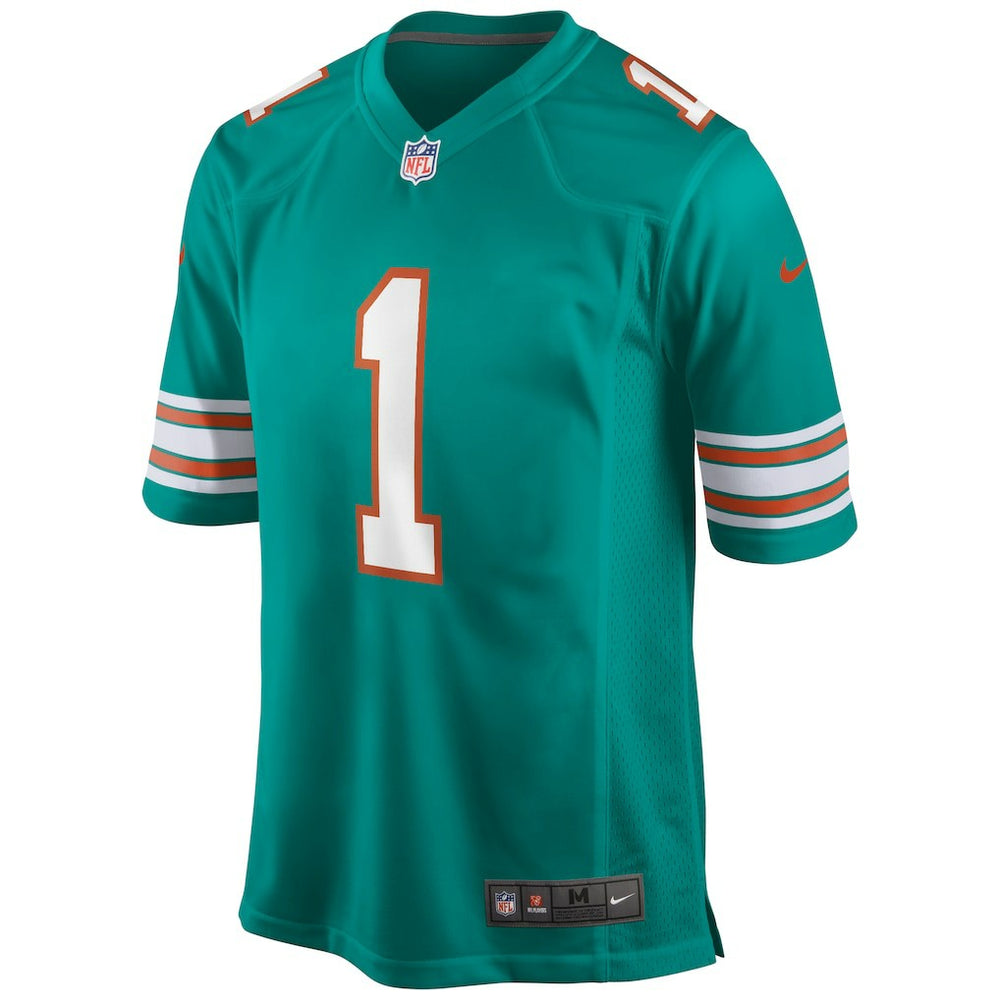 Nike Tua Tagovailoa Miami Dolphins Alternate Game Jersey Aqua