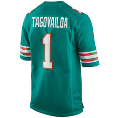 Nike Tua Tagovailoa Miami Dolphins Alternate Game Jersey Aqua