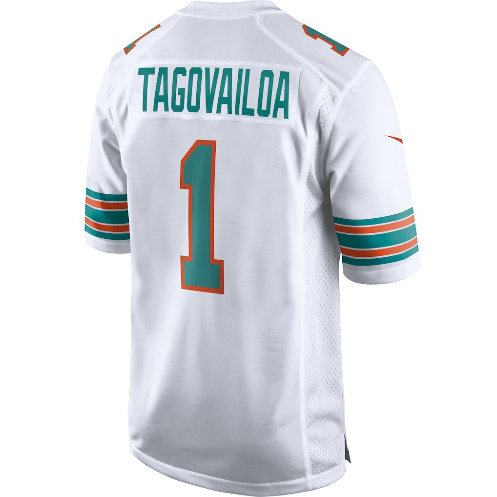 Nike Tua Tagovailoa Miami Dolphins 2nd Alternate Game Jersey White