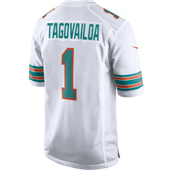 Nike Tua Tagovailoa Miami Dolphins 2nd Alternate Game Jersey White