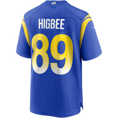 Nike Tyler Higbee Los Angeles Rams Game Player Jersey Royal