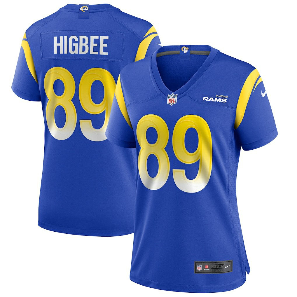 Nike Tyler Higbee Los Angeles Rams Women's Game Player Jersey Royal