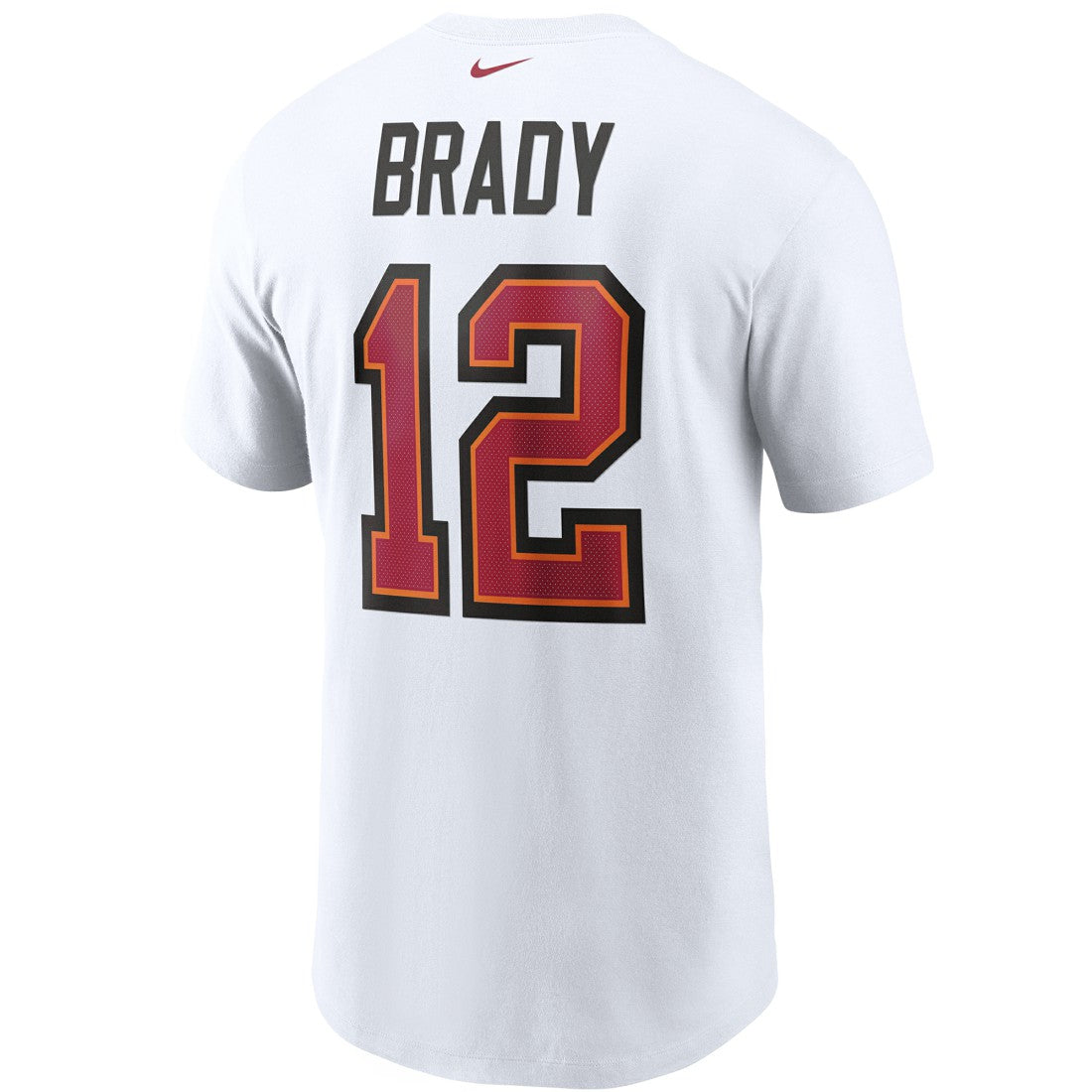Nike Tom Brady Tampa Bay Buccaneers Name & Number T-Shirt White
